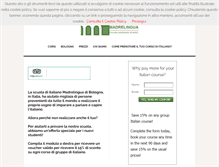 Tablet Screenshot of madrelinguaitaliano.com